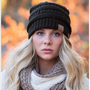 Sold✖️CC Black Beanie Hat